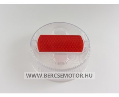 Hátsó lámpabúra fehér Simson / Mz (2 csavaros)