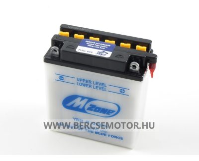   Akkumulátor Simson / Etz 12V 5Ah CB5L-B (YB5L-B) Mzone savas (120x60x130 mm)