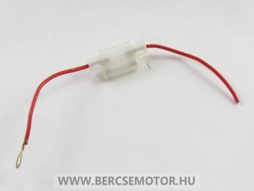 Hengeres vezetékes lengő biztosíték tartóval