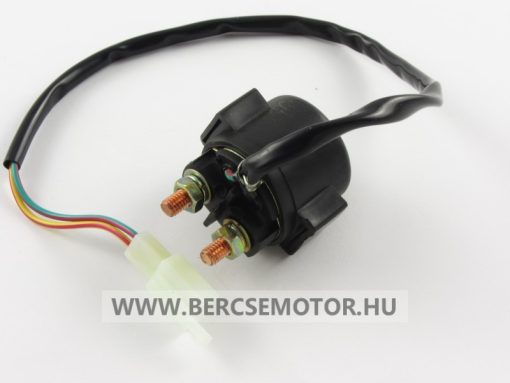 Önindító relé GY6 4T 50-150 Kínai robogó / Keeway / Kymco / Motowell