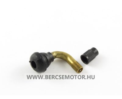 Szelep tömlő nélküli gumihoz - hajlított