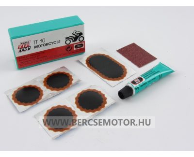 Gumijavító készlet Tip-Top TT10 motoros