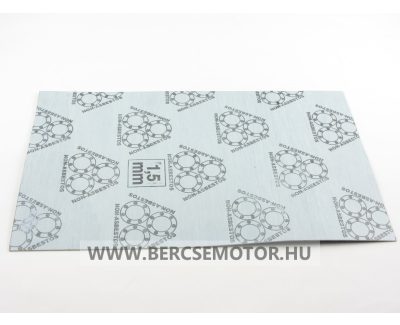 Klingerit tömítés 1,5 mm vastag - 30x50 cm lap