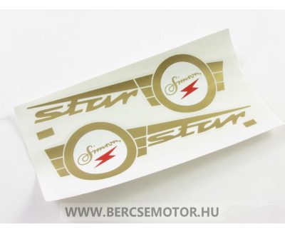 Matrica tankra Simson Star