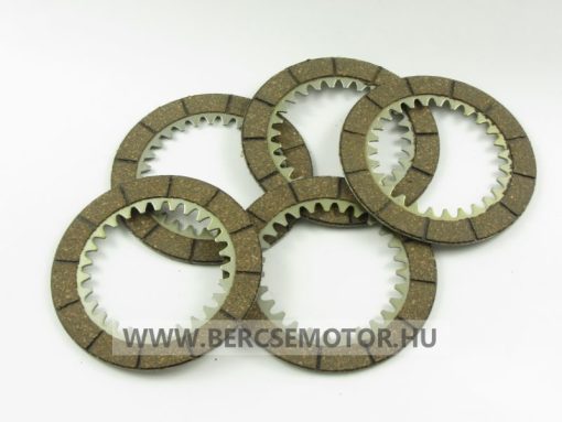 Kuplung lamella Etz 250 (5 db-os)
