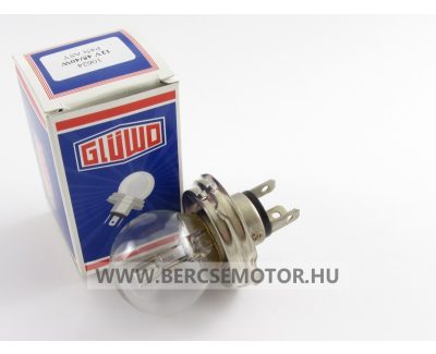 Izzó 12V 45/40W tányéros P45t - Német