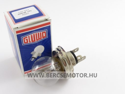 Izzó 12V 45/40W tányéros P45t - Német