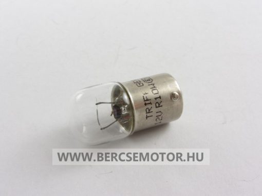 Izzó 12V 10W BA15s - Trifa