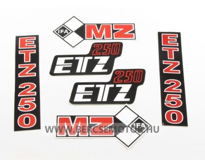 Matrica szett Etz 250 - (6 db-os)
